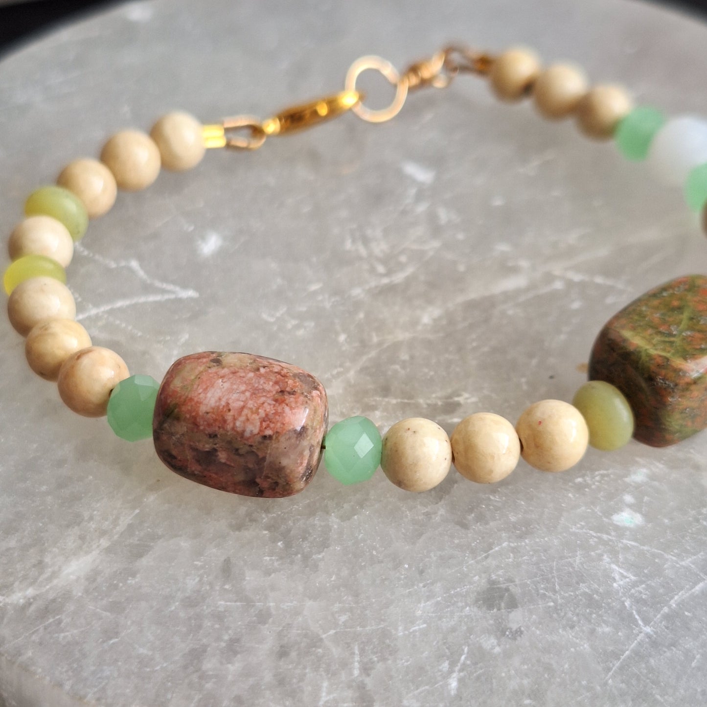 Unakite Jasper Mix