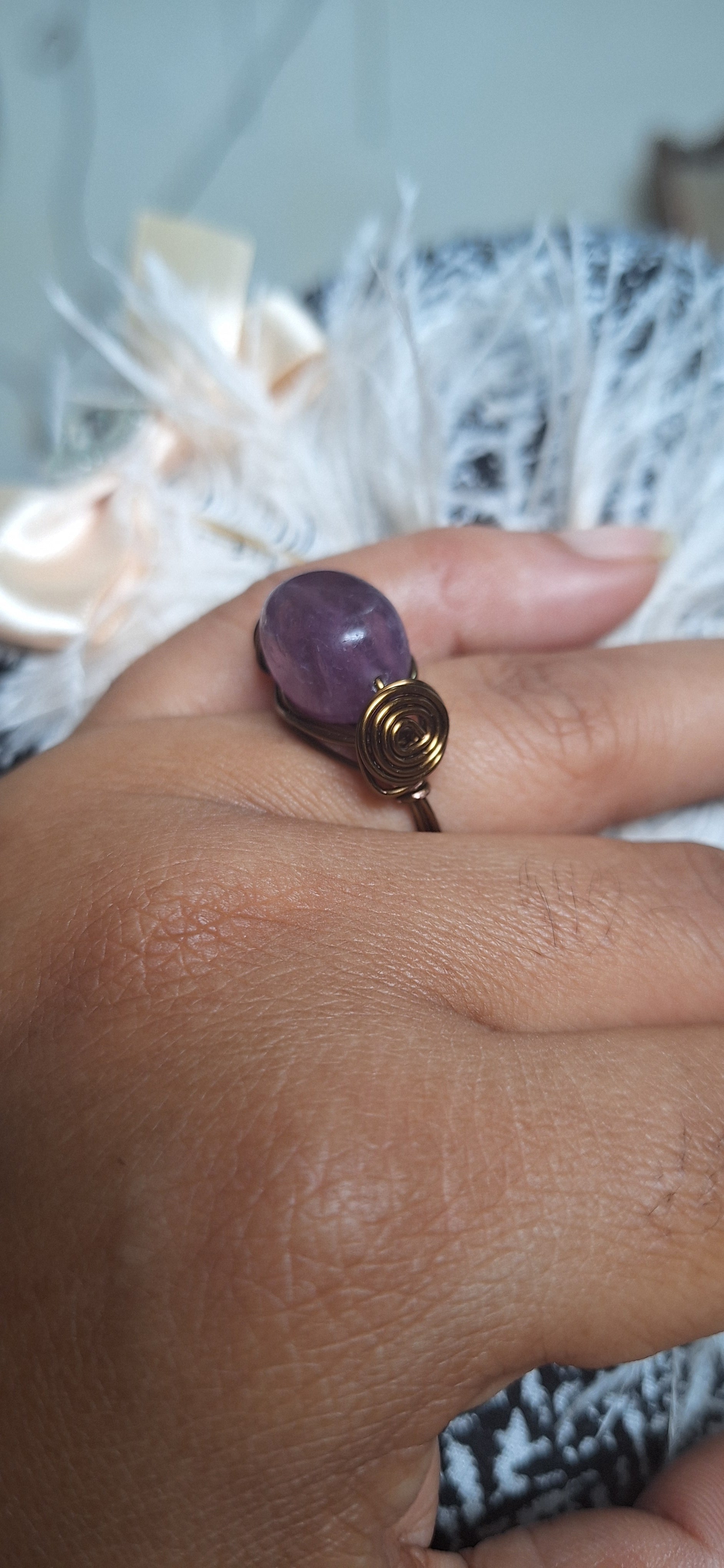 Anillo Fluorita