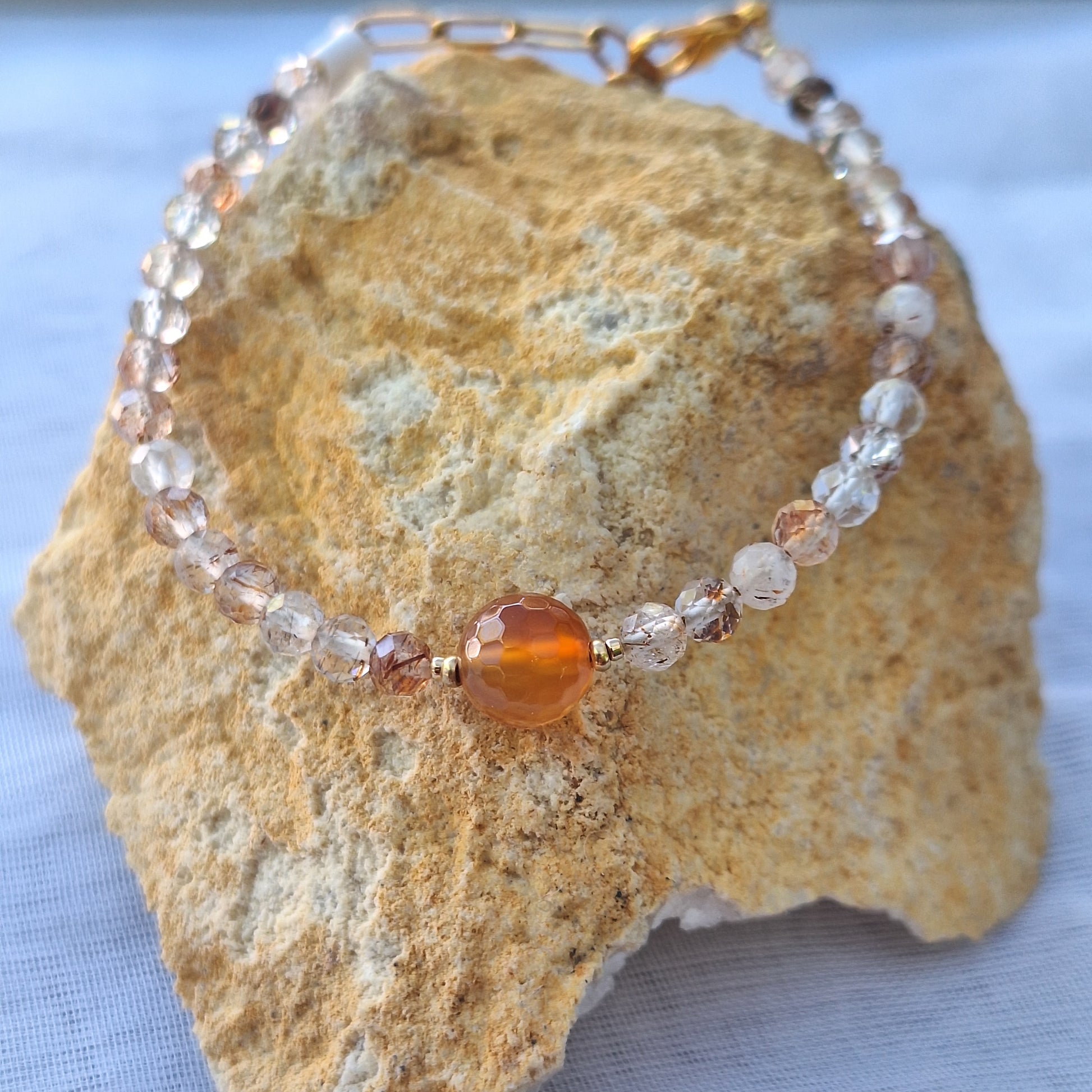 Rutilado Cobre / Carnelian