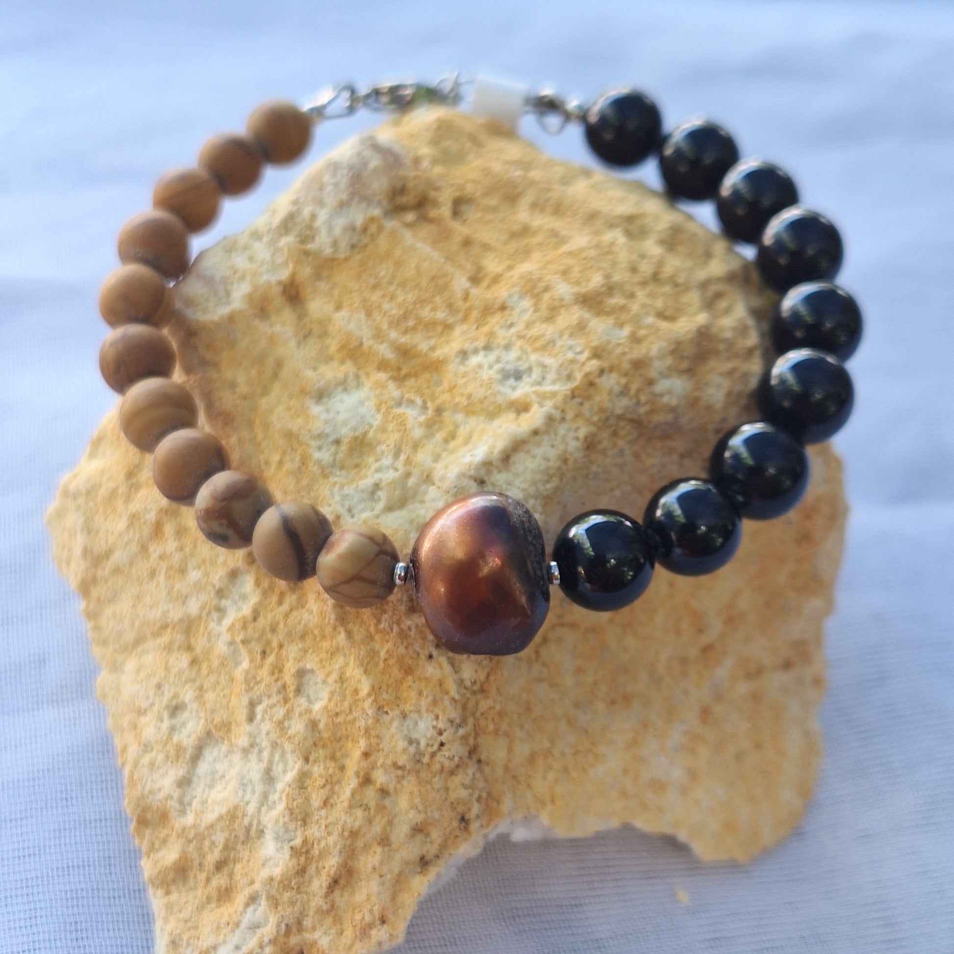 Tourmaline /Picture Jasper