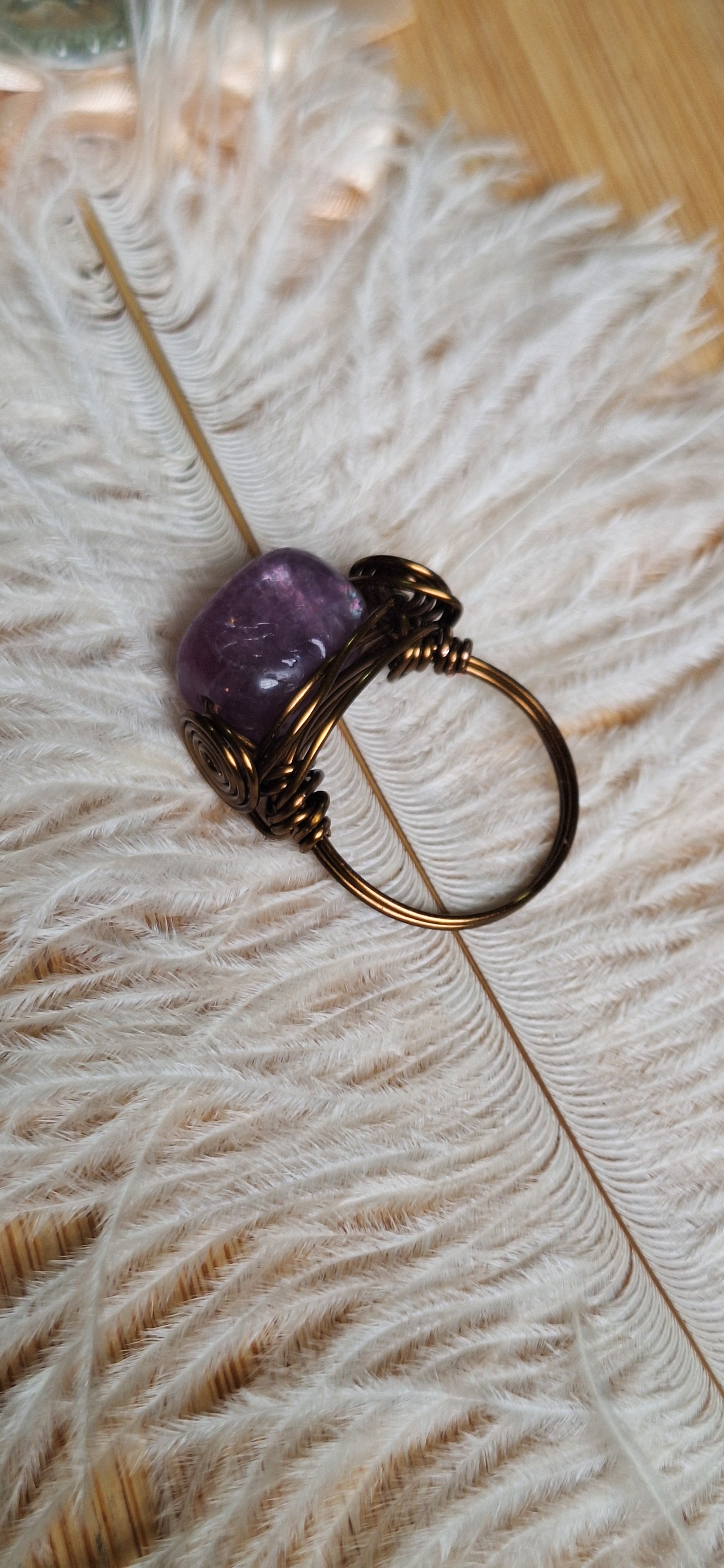Anillo Fluorita