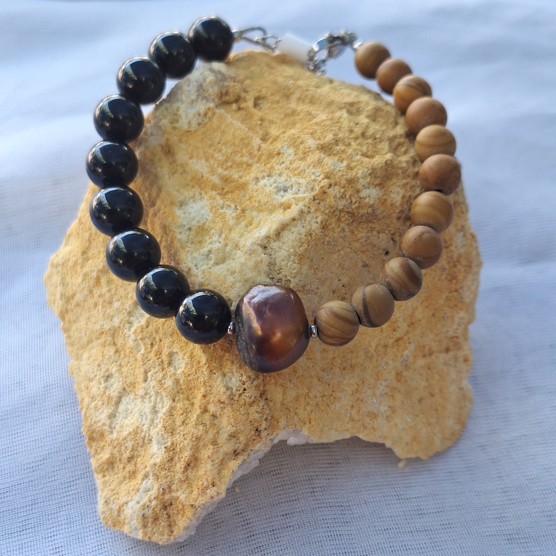 Tourmaline /Picture Jasper