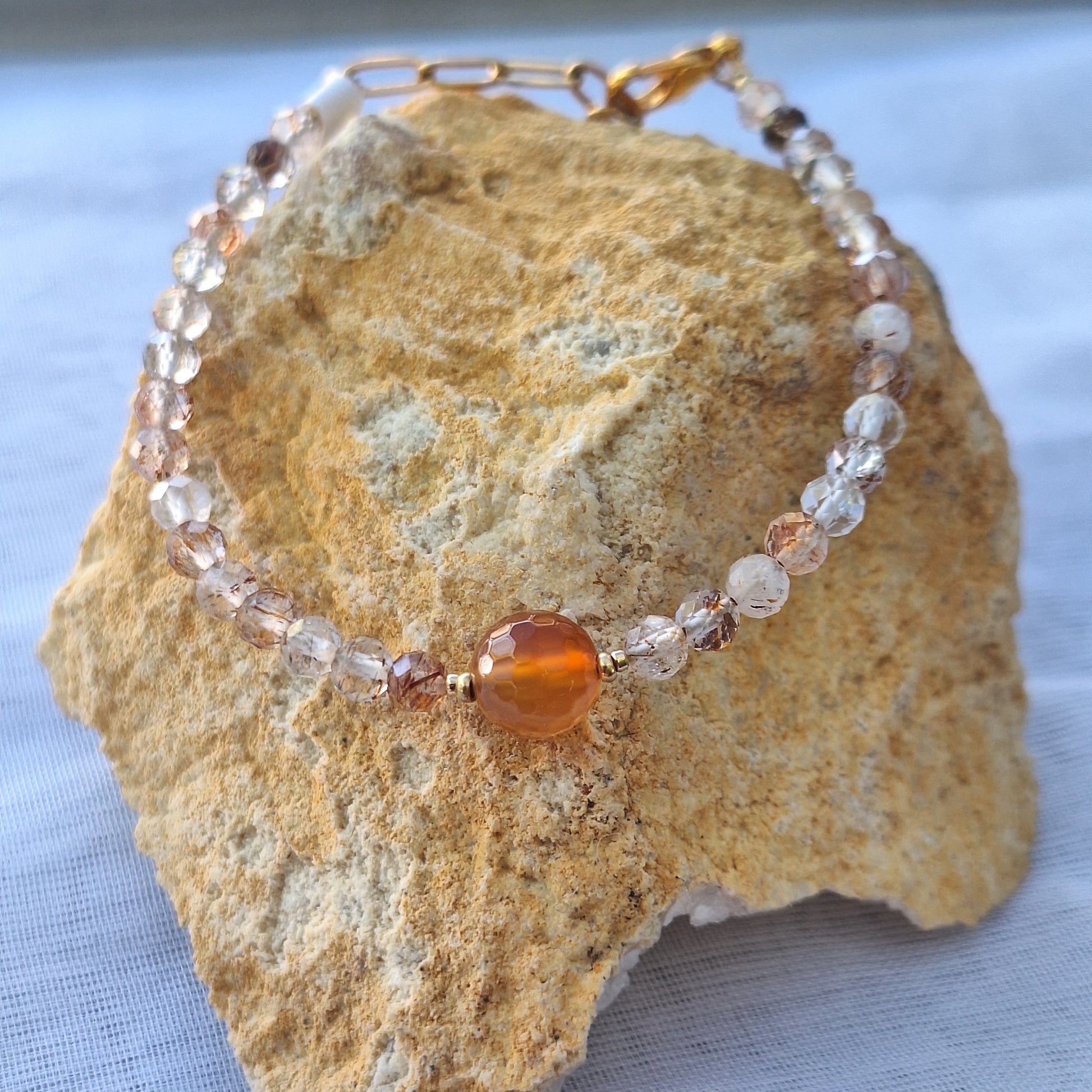 Rutilado Cobre / Carnelian