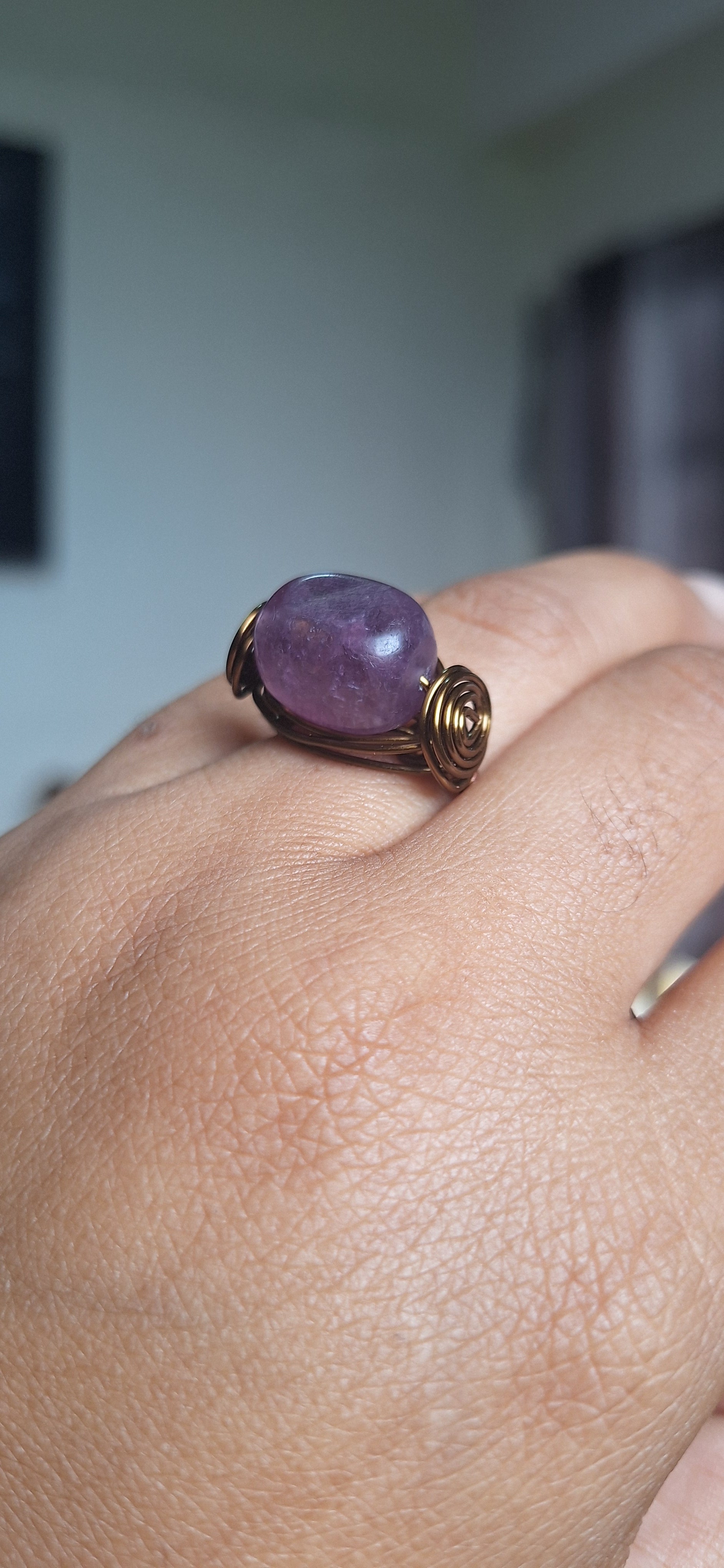 Anillo Fluorita