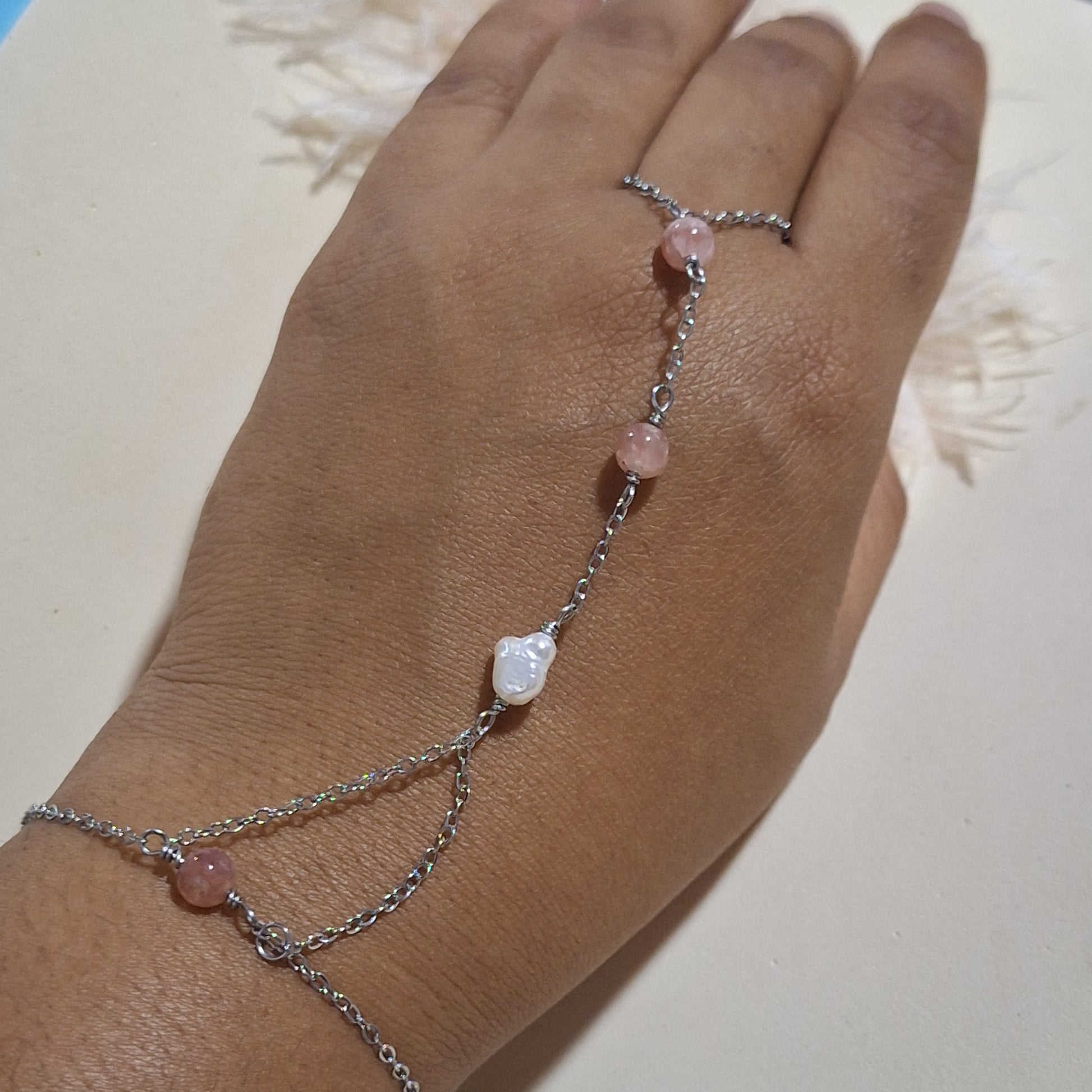 Peach Moonstone