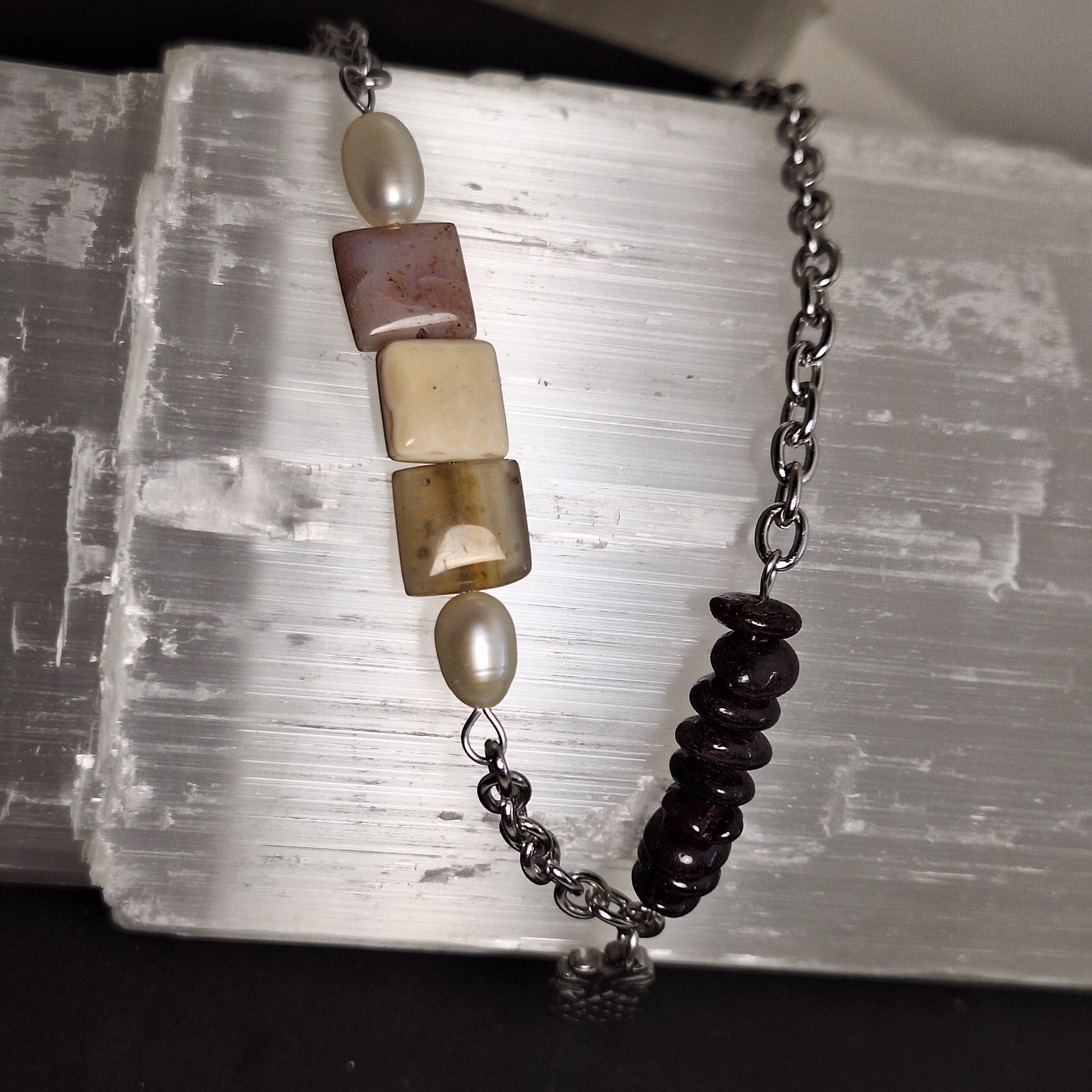 Granate/Perlas/Agata Mix
