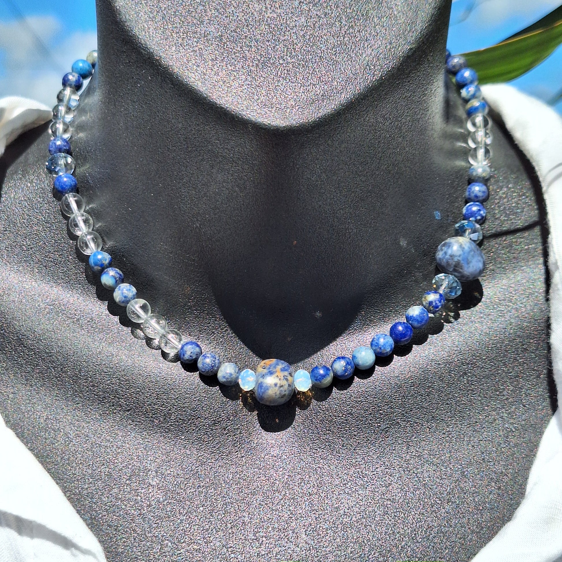 Lápis Lazuli/ Cuarzo Cristal