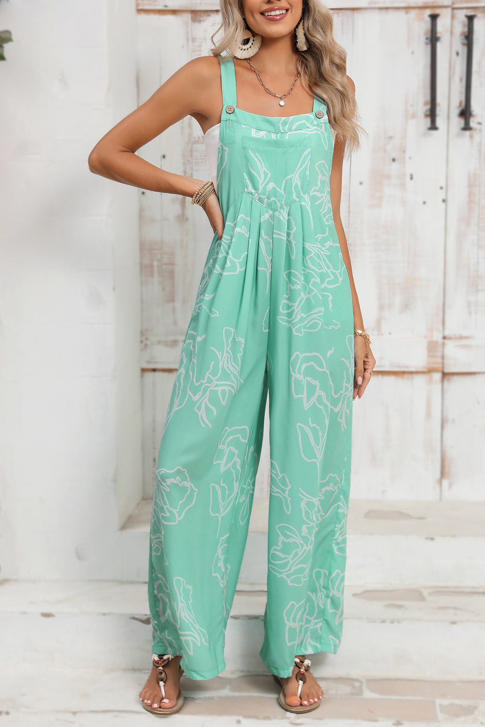 Luz de Luna Jade Overall