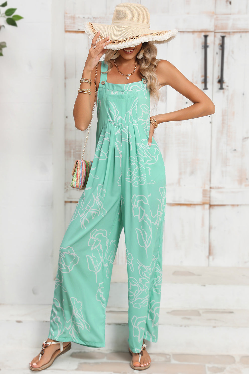 Luz de Luna Jade Overall