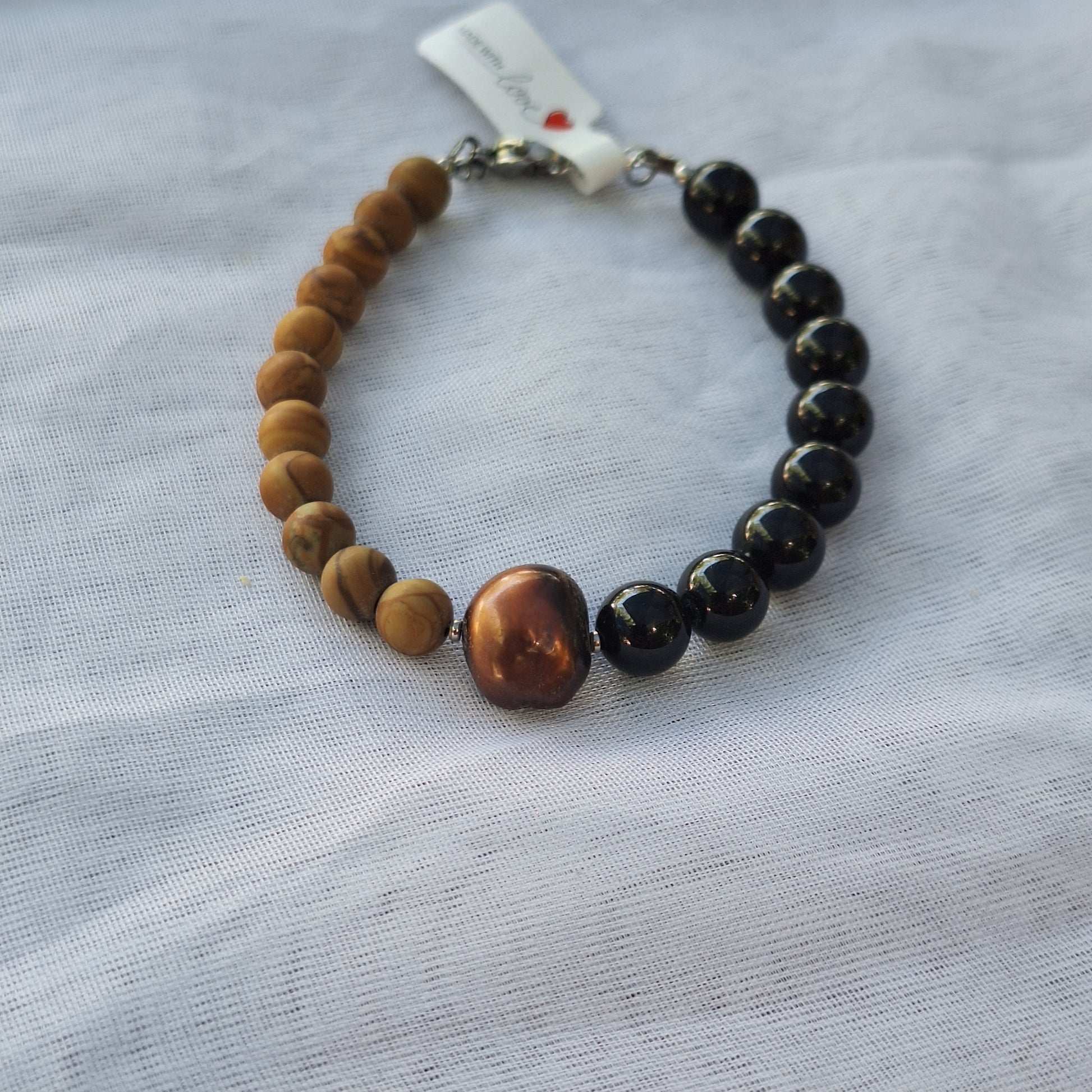 Tourmaline  /Picture Jasper