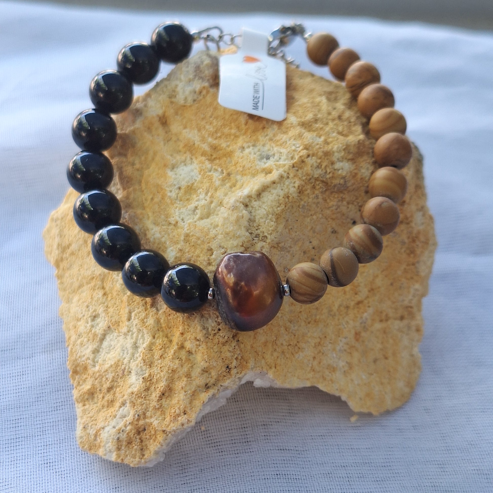 Tourmaline  /Picture Jasper