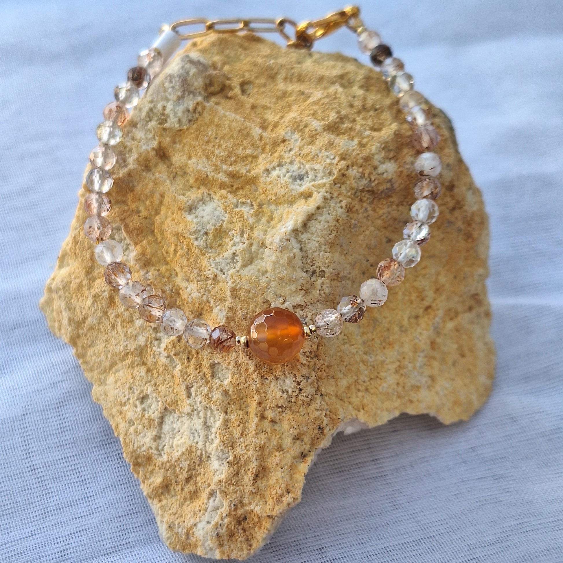 Rutilado Cobre / Carnelian