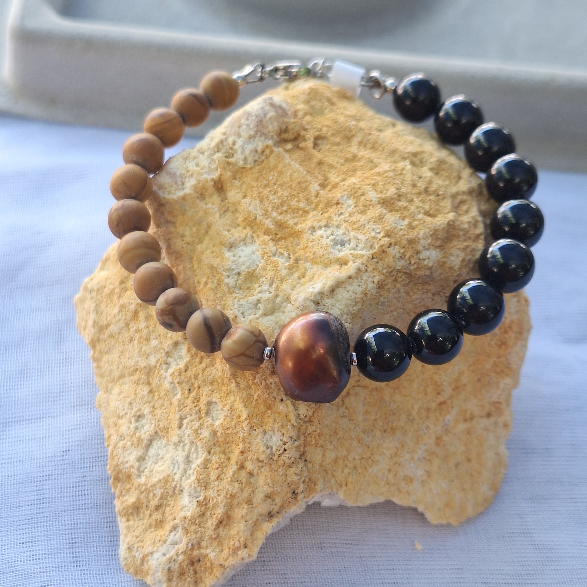 Tourmaline  /Picture Jasper