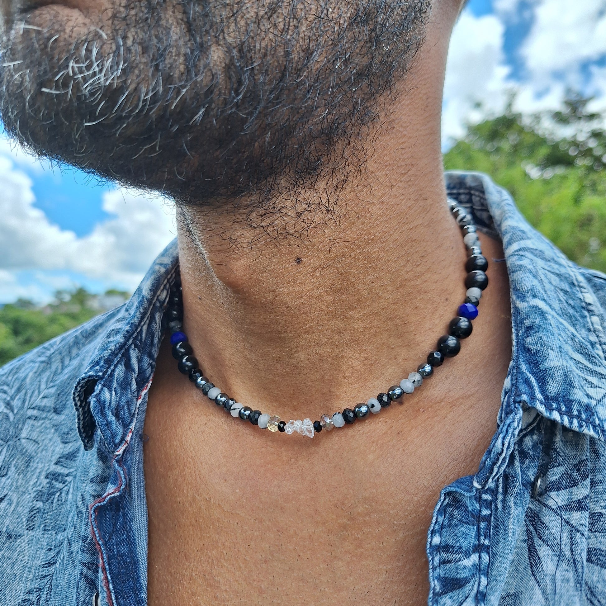 Cuarzos Negros/ Herkimer Diamond